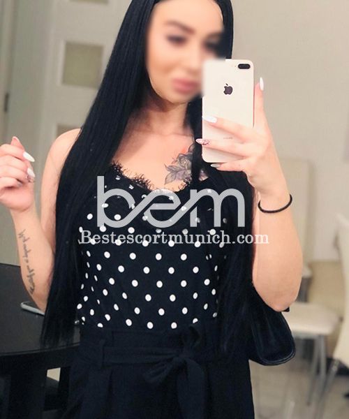   If you have a fantasy of having a hardcore intercourse with a Brazilian escort then Zara is ready to complete your fantasy in Munich now. She also has some attractive tattoos on her body which you can see in the pictures and she loves to explain you the meaning of her tattoos while sitting in your lap. To set up your date with her just contact us now