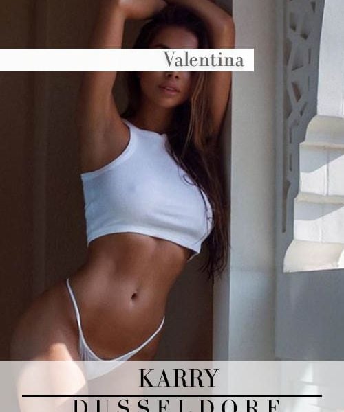   hi sweetie.....?? welcome to my profile, I am Valentina a new therapist focused on body massage from Karry Escort, I am new in the dusseldorf and I want to please all your stress moments …. You will love meeting me… come and enjoy my delicious massages ( Prostatic, tantric, body, oil ) you will never forget the delicious relaxing moments with me.