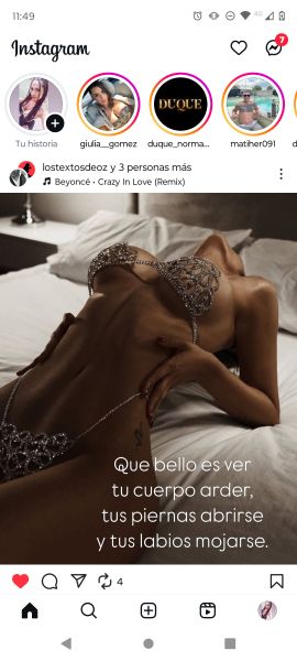 Soy una putita dulce, cariñosa y muy caliente. Vas a pasar los mejores minutos de tu vida 💋
SOLO VIRTUAL
🤳🏻 Videollamadas 
📱 Sexting 
💋 Fetiches
😈Fantacias 
📸 Videos/Fotos 
DickRate
Y mucho más 🤤
 Telegram: @Lulu29_dulce
