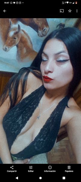 22 años
Morocha
Juguetona
